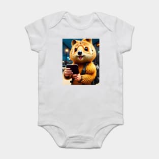 Quokka Selfie 10 Baby Bodysuit